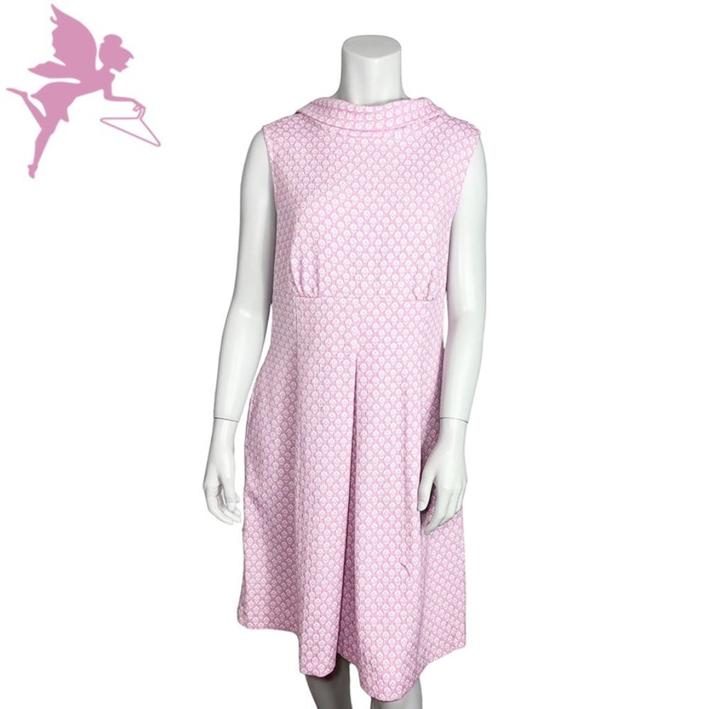 CLOSET LONDON Floral Sleeveless Lavender Retro 50's Style Dress